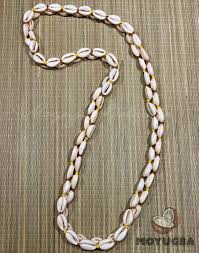 Handmade Oshun Cowrie Shell Necklace/collar - Santeria ...