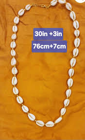 Handmade Cowrie Shell Necklace: African Inspired Brass ...