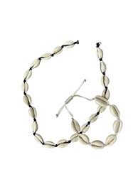 Men's Shell Necklace With Bracelet – Yoma Fashion Boutique