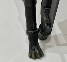 Set of Three Campaign Style Mirrored Top Gallery Nesting Table, France For Sale at 1stDibs