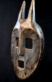 Arte Africana Arts Primeros Antiguo Máscara Cazadores Kumu Rdc - 35 CMS | eBay