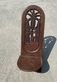 African Palaver Tribal Birthing Chieftan Chair Folk Art ...