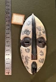African Mask Wall Art Handmade Home Décor 14" | eBay