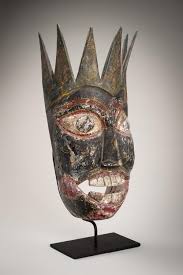 Sold at Auction: A WOOD TRIBAL MASK, 19TH TO EARLY 20TH CENTURY