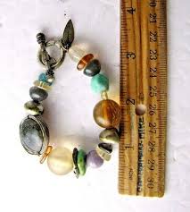 Coldwater Creek Bracelet Vintage Multi Stone Beaded Toggle | eBay