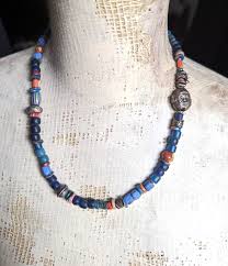 Forest & Plain: Simple, Rustic Strands for the Neck With Trade Beads - Etsy UK