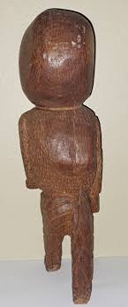 Unique Pre-Columbian Peruvian Chimu Culture Wood Carved ...