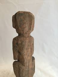 Antique Nepalese Ancestor Guardian in Namaste Gesture | Chairish