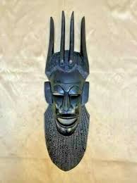 A vintage , wooden, African mask | eBay