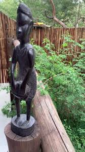 African Wood Hand Carved Tribal Drummer Man 13.8", Wood Figure West African Wood African Artifact African Statue Man Statue African Artifact - Etsy