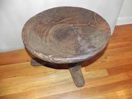 Arts of Africa - Ethiopian Stool - Ethiopia - 54" Cir x 14 ...