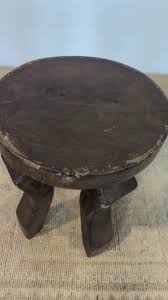Round Vintage Senufo Stool - Etsy