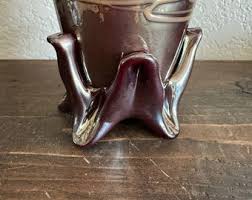 Vintage Kralik Iridescent Art Glass Loetz Rindskopf Era Vase OOAK - Etsy