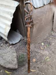 1960's Style Original African Elephant & Lions Walking ...