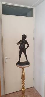 Kolossale Bronzen Beeld "auguste Moreau" (10,5kg - 67 Cm) - Etsy