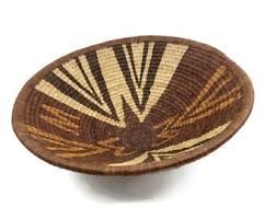 Vintage Woven Basket, Decorative Centerpiece Display - Etsy