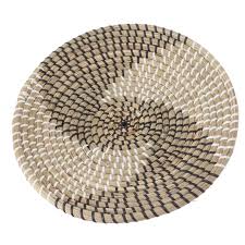 Amazon.com: Woven Wall Basket Decor Handmade Seagrass Hanging Baskets Multifunctional Woven Insulation Pad for Living Room Kitchen (Style Two) : Patio, Lawn & Garden