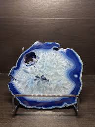 Geode Agate Blue Loose Gemstones for sale | eBay