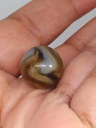 Vintage Akro Agate Peltier Christensen Glass Swirl Marble | eBay