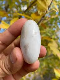 Scolecite Palmstone From India - Etsy