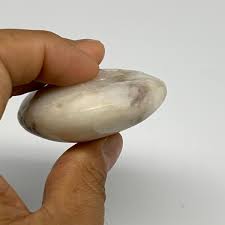 80.6g, 2.4"x2"x0.8", Dendrite Opal Palm-Stone Reiki Energy ...