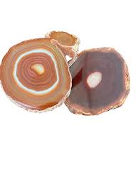 Natural Agate Disc Brown Approx. 8-9 Cm Polished Versatile ...