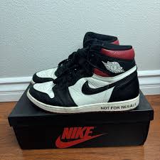 Jordan 1 Retro High Not for Resale Varsity Red Size 10.5 | eBay