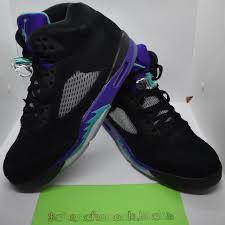 Jordan 5s "Black Grape 2013" Men's Size 11... Brand... | Depop