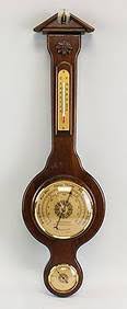 French Barometer And Thermometer