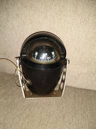 AIRGUIDE CHICAGO MARINE COMPASS WITH SUN SHADE + BRACKET ...