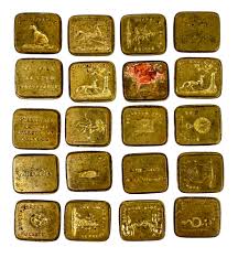 Antique Wax Seal Travel Case w/ Stamps sold at auction on 18th June | Bidsquare