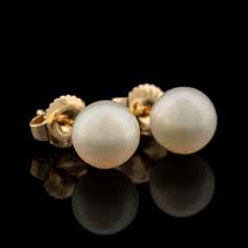 Blue Lagoon by Mikimoto Pre-Owned Akoya Pearl Earrings