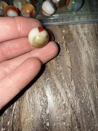 42+ Vtg Akro Agate Vaseline Glass Helmet Marble Lot | eBay