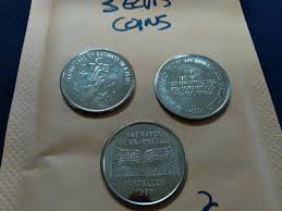 3 EA GOLD PLATED ELVIS "THE KING OF ROCK & ROLL " COINS - NICE SET | eBay