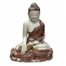 Sold at Auction: 19th Century Alabaster Buddha, Burma