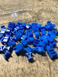 Vtg 1975 /1980 RISK World Board Game Replacement Parts BLUE ...