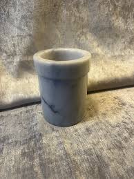 Vintage Marble Utensil Holder | Chairish