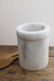 modern farmhouse black & white candle holder Anthropologie crock jar number 1