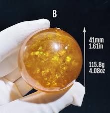 Rare Yellow Fluorite Sphere With Gold Mica Inclusions – Stunning Rainbow Flash & Golden Mica | Stone of Wealth Crystal Abundance - Etsy