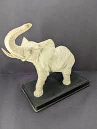 Elephant Alabaster by Norleans Signed by Master Sculptor in Italy 8 inches Tall | eBay