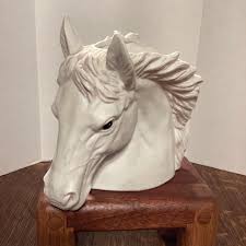 Vintage Horse Head Planter, Vintage Ceramic Horse, Vintage Planter, Vintage Napco Horse Head Planter, Horse Vase, Vintage Horse Head Vase - Etsy