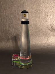 Vista Light by Crystal World CAPE FLORIDA Key Biscayne Lighthouse 6 3/4” H | eBay