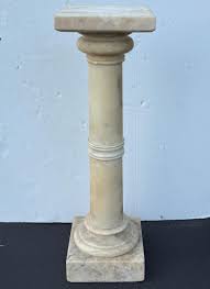 Late 19th Century Italian Marble Column Pedestal Stand For ...
