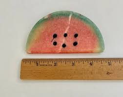 Vintage Mid-century Alabaster Marble Stone Fruit Lot of 3 ~ Banana, Watermelon Slice, Peach - Etsy