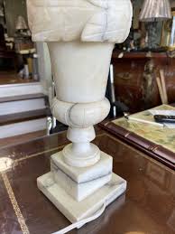 Old Marble Table Lamp | eBay
