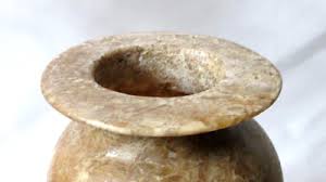 Large Tall Museum Quality Egyptian Alabaster Vase Vessel Made in Egypt | eBay