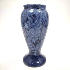 1930's Brush Mccoy Pottery #745 Cobalt Blue Onyx 6" Vase - Etsy