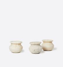 White Marble Vase | Shoppe Amber Interiors