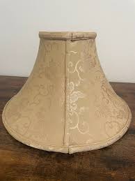 1970s Golden Silk Dragon & Clouds Bell Lampshade by Roseart ...