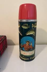 Thermos set aladdin angler thermos 1 qt bottle w case lunch ...